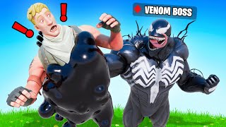 The VENOM BOSS Challenge in Fortnite [upl. by Doane]