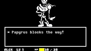 Undertale Pacifist  Part 04 Papyrus [upl. by Ojok]