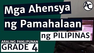 Araling Panlipunan Grade 4 Mga Ahensya ng Pamahalaan ng Pilipinas [upl. by Hoehne]