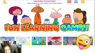 Playing Fun Learning Interactive Kid Games  FunGooms [upl. by Ajani669]