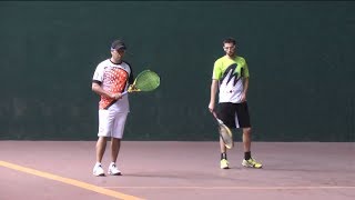 Mx Frontour  Frontenis  Semifinal singles Turi vs Charro Campo Marte 2014 [upl. by Hecklau]