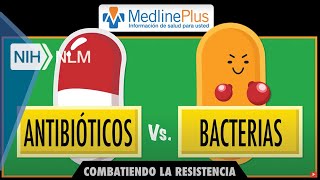 Antibióticos versus Bacterias Combatiendo la Resistencia [upl. by Sherburn]