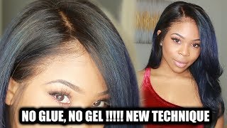 SALON SECRETS Glueless LACE FRONT WIG Technique  WOWAFRICAN [upl. by Gerson]