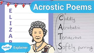 How To Write An Acrostic Poem [upl. by Marcia46]