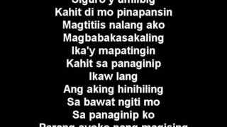 Siguro  Yeng Constantino lyrics [upl. by Kelton112]