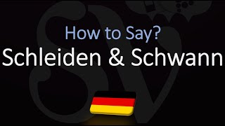 How to Pronounce Schleiden amp Schwann CORRECTLY Cell Theory  Pronunciation [upl. by Ellord730]