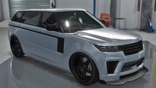 Baller ST Customization Range Rover SVR  GTA 5 Online DLC Vehicle Customization [upl. by Anilrats]