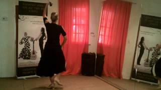 PRIMERA SEVILLANA CON CASTANUELASCastanets Flamenco [upl. by Assirac]