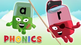 Phonics  AR Sound  Learn to Read  Alphablocks [upl. by Areikahs]