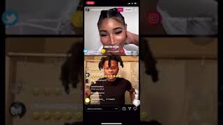 SaeDemario😈 On Instagram Live With Big Titty Girl 😍🍒💦 Spits On Her MUST WATCH 👀‼️ [upl. by Willumsen]