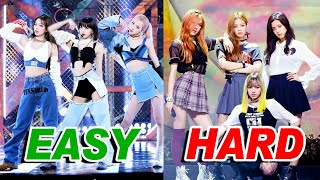 EASY to HARDEST BLACKPINK DANCES  2020 [upl. by Asenaj]