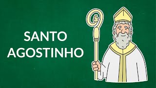 Santo Agostinho resumo  FILOSOFIA [upl. by Vitkun807]