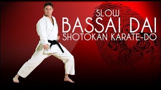 Bassai Dai SLOW  Shotokan KarateDo JKA [upl. by Annaicul410]