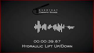 Hydraulic Lift  HQ Sound Effects [upl. by Nenad]