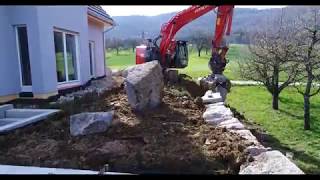 Chantier denrochement  Suivi vidéo [upl. by Aggappera]