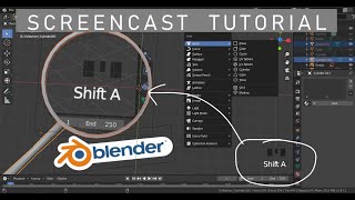 Blender 3D  How To Display Keys Pressed in Blender [upl. by Kirit]