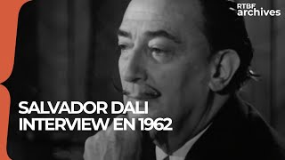 Salvador Dali  linterview surréaliste en 1962  RTBF Archives [upl. by Refinneg597]