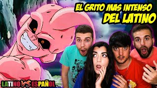 ESPAÑOLES REACCIONAN A DRAGON BALL LATINO VS ESPAÑOL 💥GOKU SE TRANSFORMA EN SSJ3💥🐲GOKU VS KID BUU🐲 [upl. by Emily826]