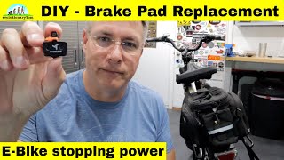 EBike Brake Pads  Change them yourself [upl. by Enimassej430]