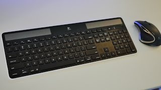 Logitech K750 Wireless Solar Keyboard Review [upl. by Darsey622]