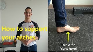 Flat feet  exercise to increase arch height and reduce foot pain [upl. by Marcellus14]