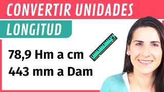 Conversión de Unidades de LONGITUD 📐 Método Escalera y Tabla [upl. by Juliano]