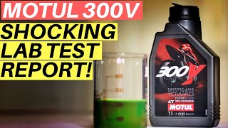 MOTUL 300V LAB TEST WILL SURPRISE YOU SYNTHETIC ENGINE OIL MOTUL 300V VS CASTROL POWER1 RACING 10W40 [upl. by Siegler213]