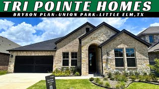 Tri Pointe Homes 50  Bryson Plan Home Tour  Union Park  Little Elm TX [upl. by Emilie]