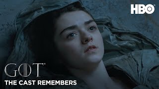 The Cast Remembers Maisie Williams on Playing Arya Stark  Game of Thrones Season 8 HBO [upl. by Oek]