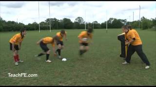 Rugby Rucks  4 v 2 [upl. by Enayr]