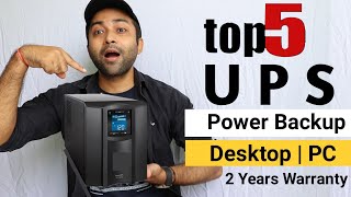 Best UPS for PC  Top 5 Best UPS for PCComputerHomeGaming pcLaptopDesktop computerWifi router [upl. by Kulda]