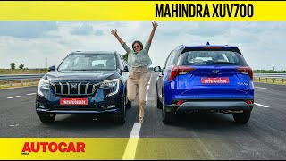 2021 Mahindra XUV700 review  Petrol amp diesel autosmanuals driven  First Drive Autocar India [upl. by Odnamra299]