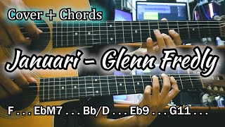 Januari  Glenn Fredly  Cover  Chords by NY Tutorial [upl. by Alaster]