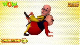 Motu Patlu  Non stop 3 episodes  3D Animation for kids  100 [upl. by Claudette450]