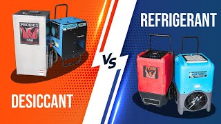 How Does a Dehumidifier Work Desiccant vs Refrigerant Dehumidifiers [upl. by Ailicec753]