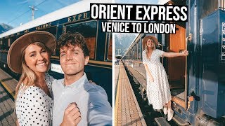 Venice Simplon Orient Express Full Experience Luxurious Train  Venice to London [upl. by Vaclava]