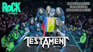 Testament  Rock al Parque 2024 [upl. by Tanner846]