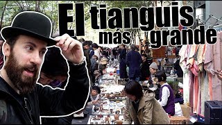 El MERCADO DE PULGAS más grande de Japón TIANGUIS flea market Tokyo chacharas México [upl. by Schonfield]