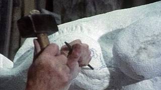 Carving Marble with Traditional Tools [upl. by Yer]