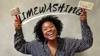 Watch me Limewash my Walls tutorial [upl. by Kcirddehs]