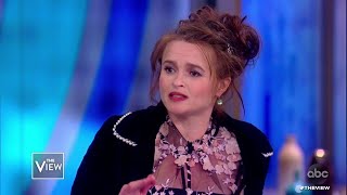 Helena Bonham Carter Talks Pressures on Royals Today  The View [upl. by Nospmis]