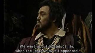 Luciano Pavarotti  Duca duca Possente amor  Live 1981 [upl. by Ez]