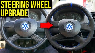 Upgrading the VW Polo 9ns Steering Wheel  Pointless Polo Project [upl. by Seta]