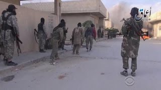 ISIS continues takeover of Syrian border town [upl. by Aracaj339]