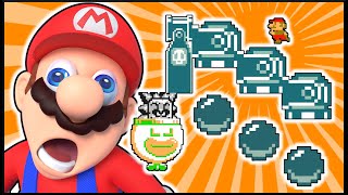 20 WEIRD Ways to Use Gizmos in Mario Maker 2 [upl. by Anilave239]