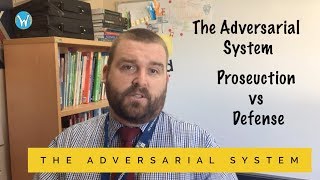 The Adversarial System  Legal Studies Crime [upl. by Netsirhk]