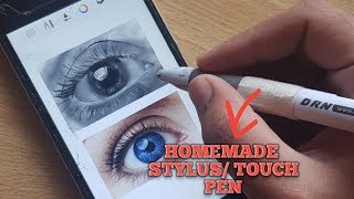 Make stylus  touch pen in 1 minute at home  kripanart [upl. by Aidyl320]