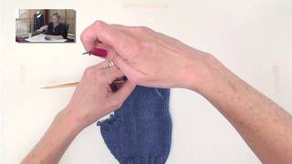 Knitting Help  Kitchener Stitch [upl. by Allimak]