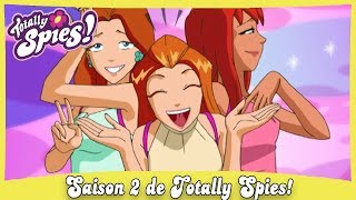 Saison 2 Épisode 3  Le Salon De Coiffure Maléfique  Totally Spies Français [upl. by Llieno]