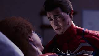 SpiderMan Ps4 2018 Cut Scene  Aunt May Death Scene [upl. by Dirtsa]